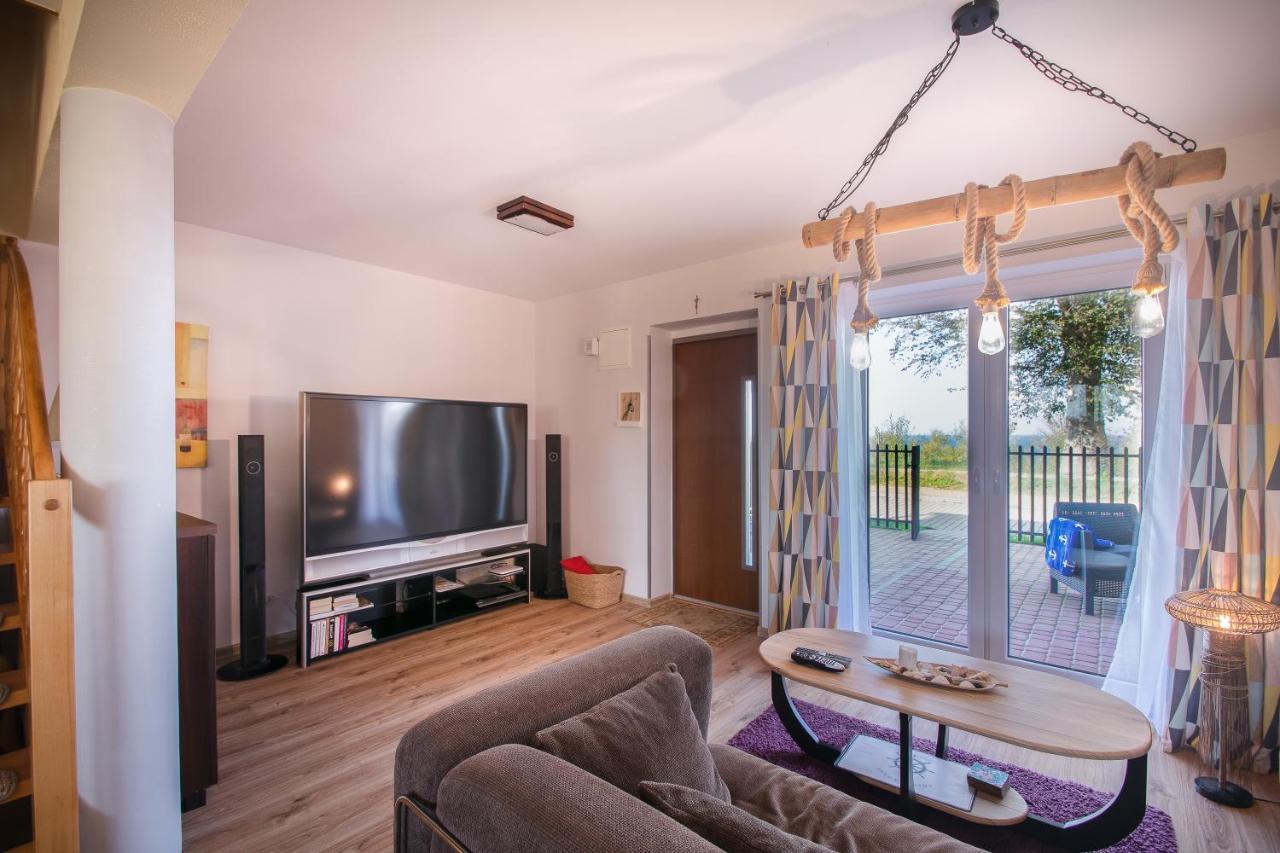 Apartament Z Widokiem Na Morze "U Grazyny" Jarosławiec Exteriör bild